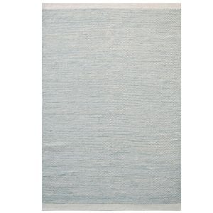 Handwoven Boondi Wool Rug-Ivory/Aqua-160x230cm