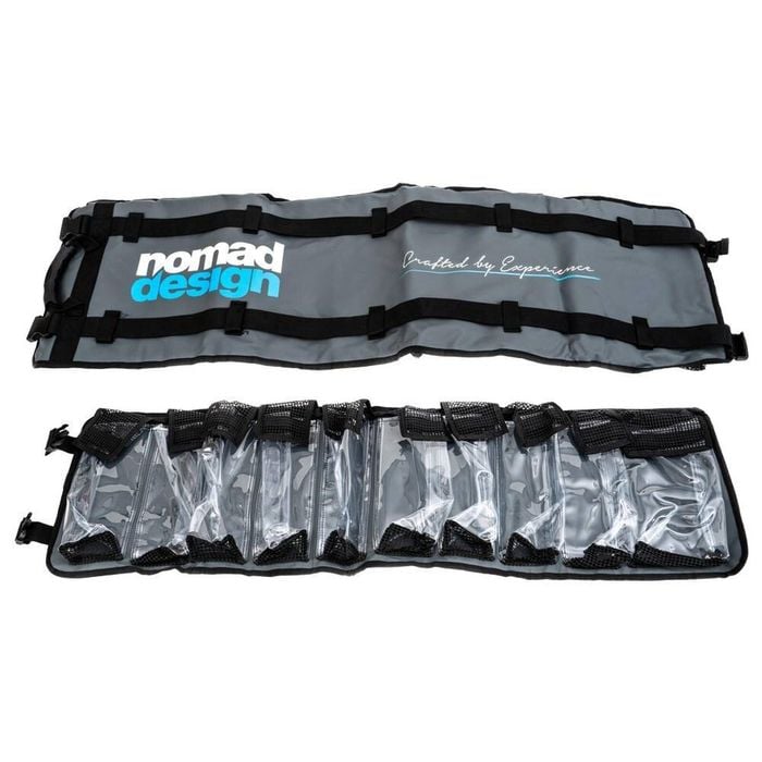 Nomad Design Heavy Duty Fishing Lure Roll Wrap Bag Large