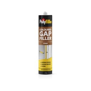 Poly 450g Cedar Coloured Caulk Gap Filler