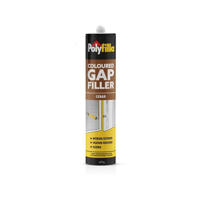 Poly 450g Cedar Coloured Caulk Gap Filler