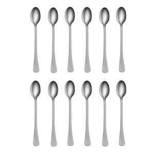 Tablekraft Elite Stainless Steel Soda Spoons - Set 12