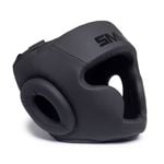 SMAI Triple Black Boxing Head Guard - Senior