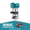 Makita XGT 40V Brushless Laminate Trimmer RT001GZ02 - Skin Only