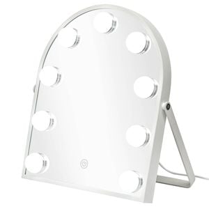 Housemate 25 x 30cm Arch LED Hollywood Mirror