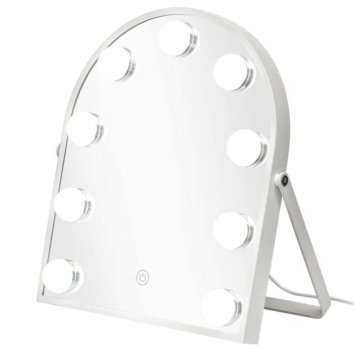 Housemate 25 x 30cm Arch LED Hollywood Mirror