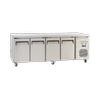 Exquisite Four Solid Doors Underbench Storage Refrigerators 616 Litre
