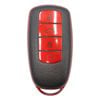 Key Zone Replacement Car Key Sleeve to suit Chery Omoda 5 - Leather Like Black/Red