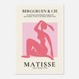 Galrie Henri Matisse Vintage Print Exhibition at Galerie Berggruen & Cie, Poster Only, 70 x 100cm (28 x 40inch)