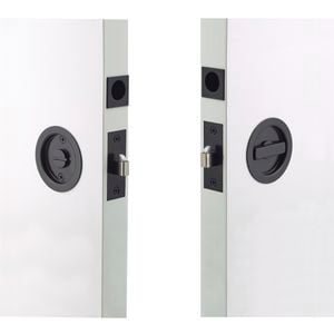 Windsor Brass Black Privacy Cavity Slider
