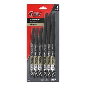 Full Boar 6 Piece Pruning Reciprocation Saw Blade Set FPBS-6