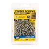 Zenith 7g x 30mm Chrome Plated Hinge Timber Screws - 100 Pack