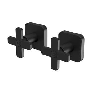 Mondella Matte Black Lead Free Overture Wall Top Assemblies