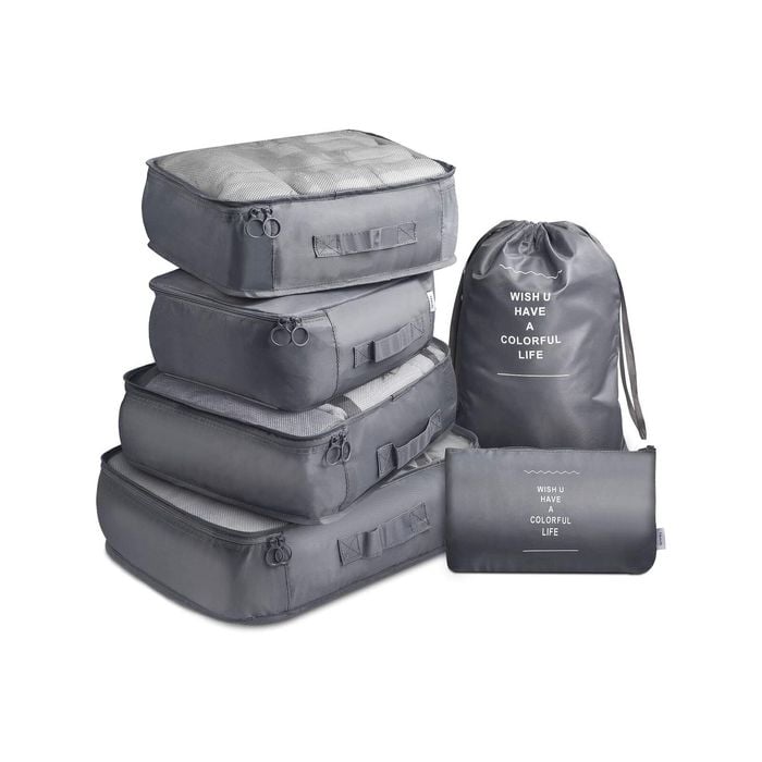 6 Piece Travel Bags Travel Storage Bags Luggage Storage Bags Clothes Packing Bags
