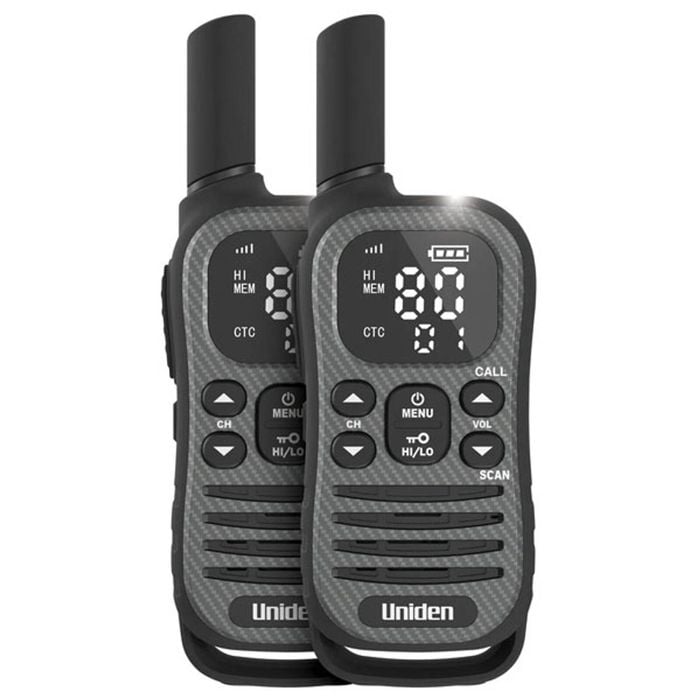 Uniden Uh620-2 Max 2w Uhf Cb Hh Radio Twin Pack