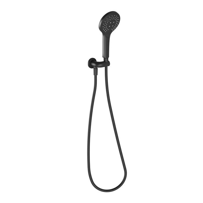 Phoenix Tapware WELS 3 Star 8.5L/min Matte Black Aplo 3 Function Hand Shower