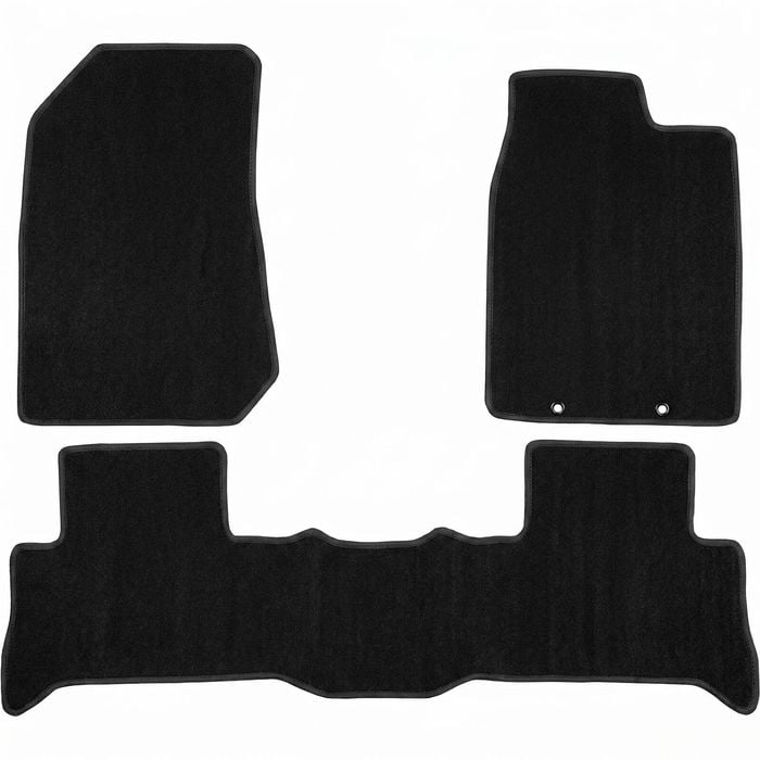 For ISUZU MU-X (LS) 09/2013-06/2021 Custom Black Car Carpet Floor Mats MUX SUV