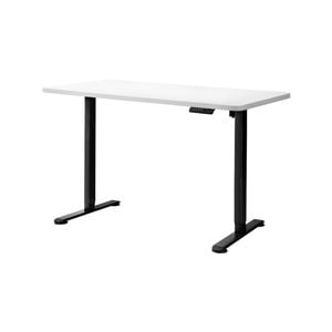 Levede Adjustable Motorised Standing Desk 140cm Black White