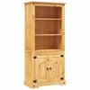 vidaXL Cupboard Mexican Pine Corona Range 80x40x170cm Sideboard Cabinet Unit