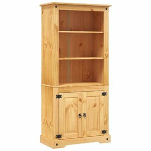 vidaXL Cupboard Mexican Pine Corona Range 80x40x170cm Sideboard Cabinet Unit