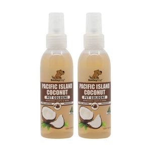 2PK Smiley Dog Pet Grooming Cologne Spray Bottle 125ml Pacific Island Coconut