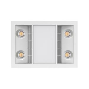 Manrose Capri 3 in 1 Bathroom Heater  - White