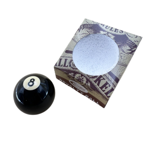 Sportivo Di Vinci Wobbly Fun Off-Balance Practice Billiard Ball for Tricky Shots - Black 8