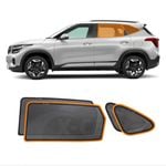Rear Port Window Sun Shade for Kia Seltos 2019-2024 Magnetic Car Sun Blind Mesh