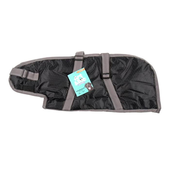 Art & Bob 60cm Black Reflective Dog Vest X-Large