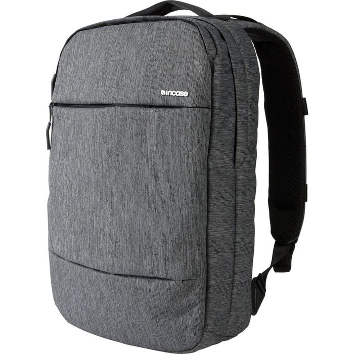 Incase City Backpack For 15.6" Notebook - Black Heather, Gunmetal Grey