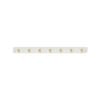 MODE 7 Brushed Brass Hooks on White Board Key Rack