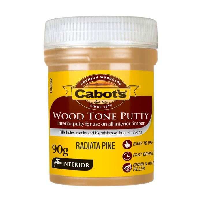 Cabot's 90g Radiata Pine Wood Tone Putty
