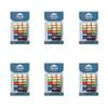 6pk Malli Sewing Durable Craft & Garment All-purpose Sewing Threads Assorted