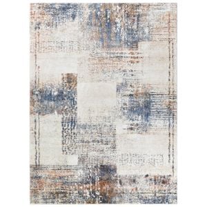 Sofia 714A Sanremo  300x390 blue rust Rug