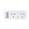 Click Left Hand Double Adaptor