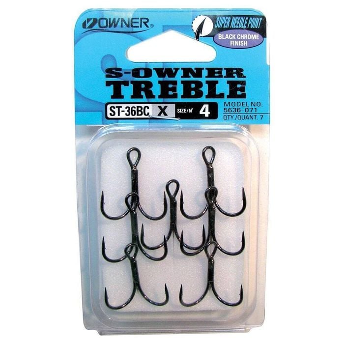 Owner ST36BC Treble Fishing Hook 2