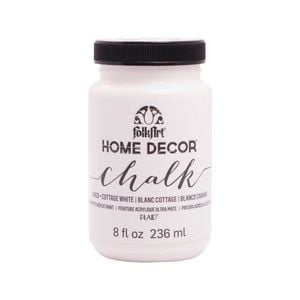 Plaid 236ml Cottage White FolkArt Home Decor Chalk