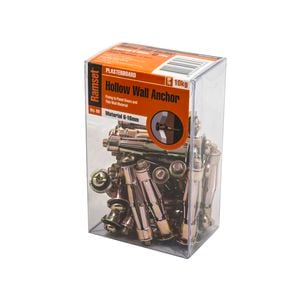 Ramset M6 x 13mm Hollow Wall Anchor - 20 Pack