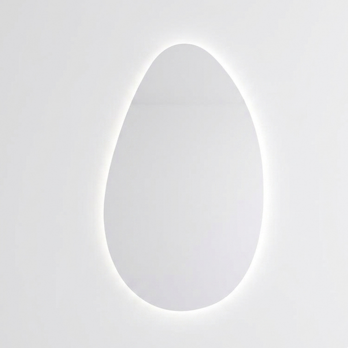 Crystalux Pebble Back-lit Led Bathroom Mirror | 1200 X 700