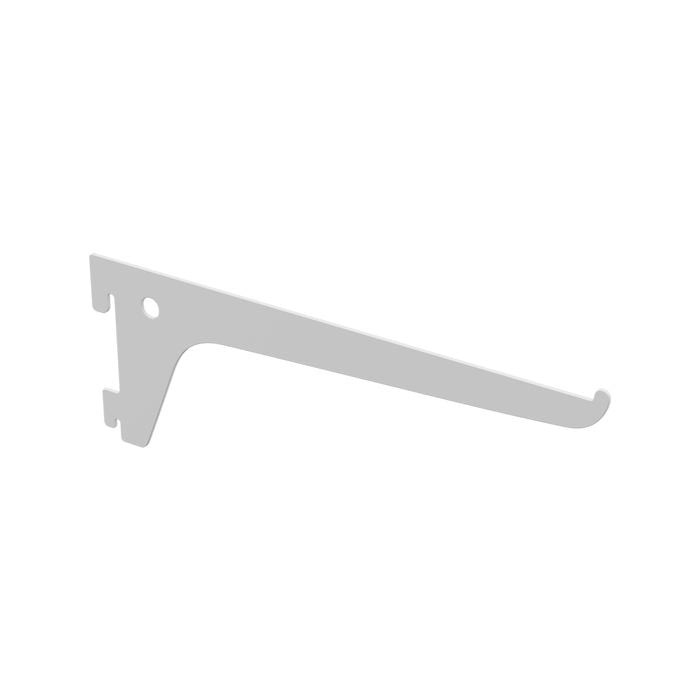 Flexi Storage Home Solutions 200mm White Single Slot Bracket - 200mm White
