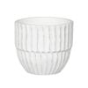 Astin Sinclair 180 x 160mm White Ribbed Planter