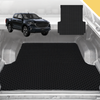 Outback GT 6D Pro Ute Tub Mat for Mazda BT-50 Dual Cab (TF) 2020-Current (With Factory Plastic Tub Liner)- Black