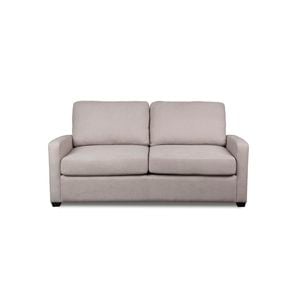 Nathan Double Upholstered Fabric Sofa Bed Lounge Couch With Memory Mattress Foam - Nouget
