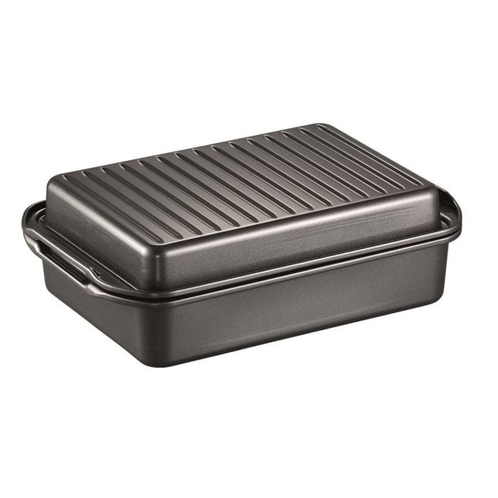 Gourmet Carbon Steel Roast & Grill With Rack 39cm Baccarat