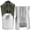 Lifebay Camping Water Cup with Storage Pouch Silver