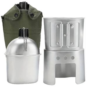 Lifebay Camping Water Cup with Storage Pouch Silver