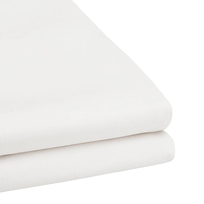 Bambury Size Extra Long Single Bed Tru Fit Fitted Sheet White Bedding Cotton