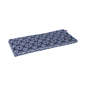 Mojo Navy Moroccan Outdoor Bench Cushion