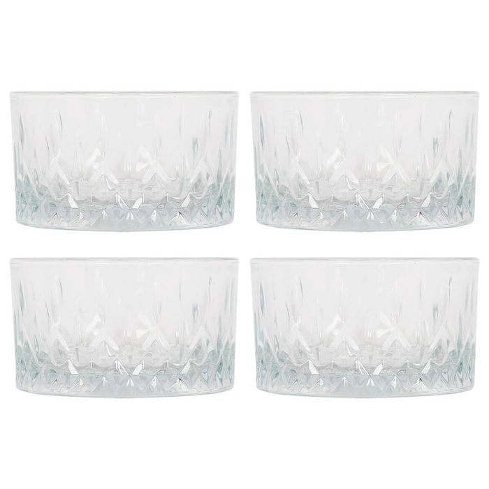 LAV Odin Glass Snack Bowls - 9.5cm - Pack of 4