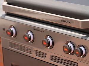 The front of a Matador Barbecue.
