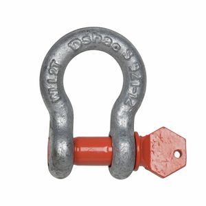 Taskmaster 12mm Galvanised Bow Shackle